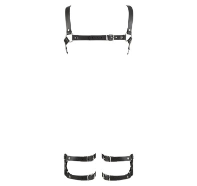 Leder harness S/M